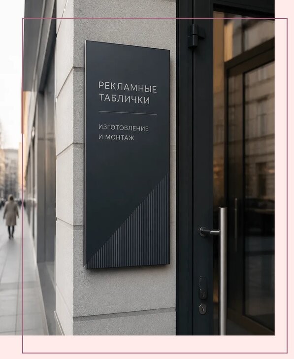Рекламные таблички в Асбесте по цене от 4548 р. | Аванза-Сбс